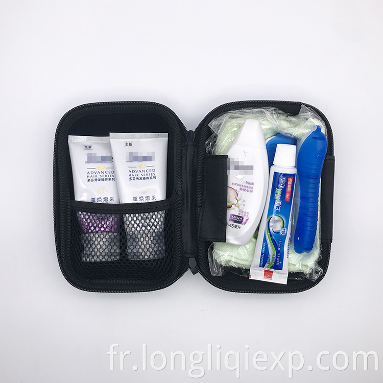 Offre spéciale voyage en avion kit d'agrément portable ensemble de voyage pour soins de la peau